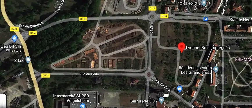 Lyonnet Bois Imprégnés à Volgelsheim