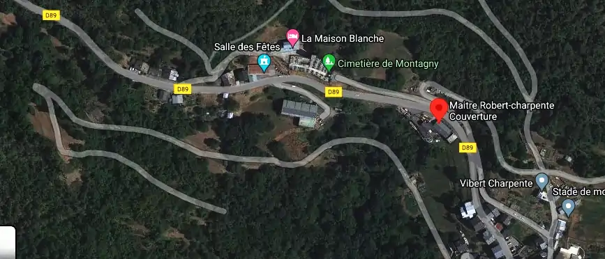 Charpentier couvreur à Montagny