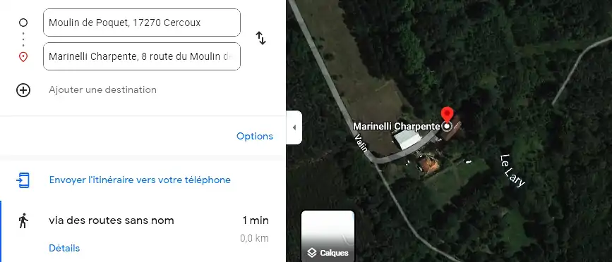 Charpentier couvreur à Cercoux