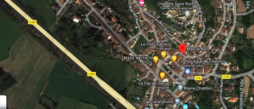 Charpentier couvreur à Chatillon