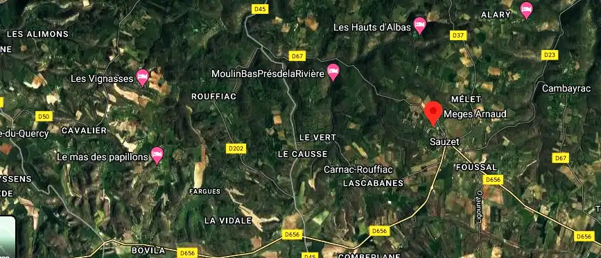 Meges Arnaud à 46140 Sauzet