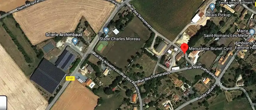 Charpentier couvreur à Saint-Romans-lès-Melle