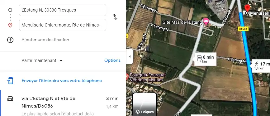 Menuiserie Chiaramonte à Tresques