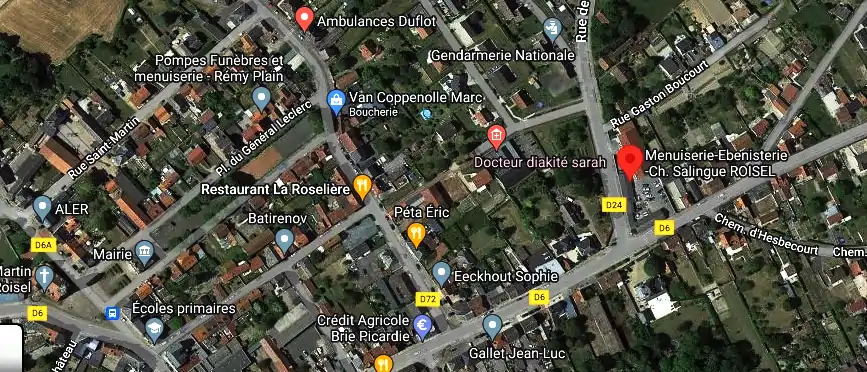 Charpentier couvreur à Roisel