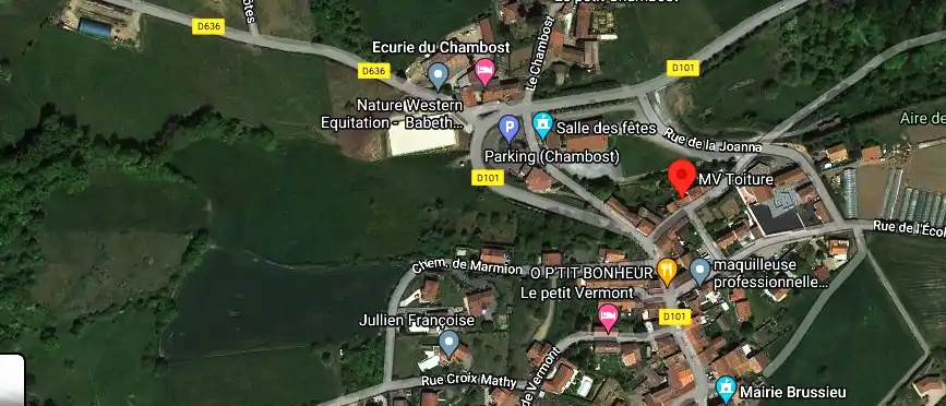 Charpentier couvreur à Brussieu