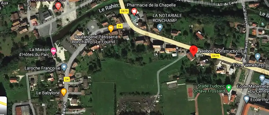 Charpentier couvreur à Ronchamp