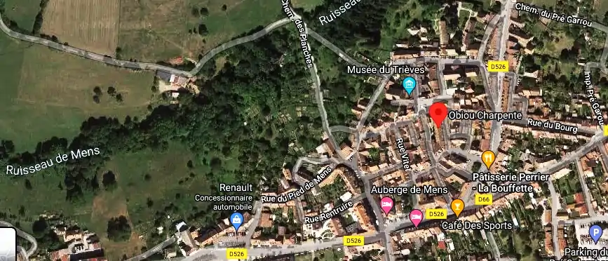 Charpentier couvreur à Mens