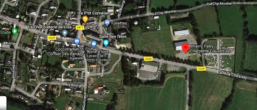 Charpentier couvreur à CORNIER LES LANDES
