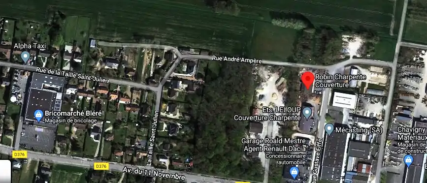 Charpentier couvreur à Bléré