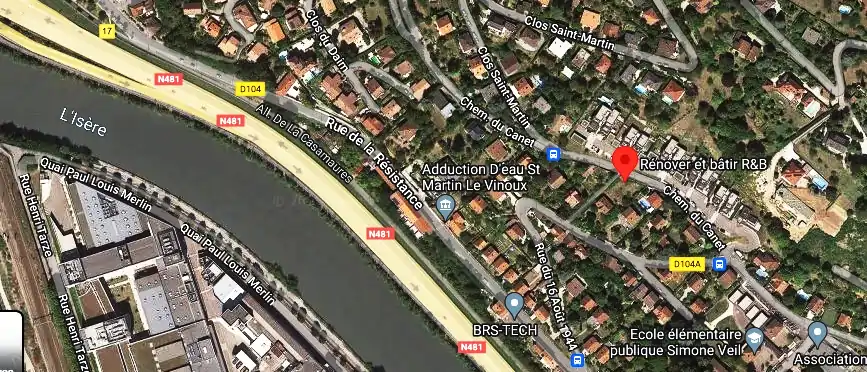 Charpentier couvreur à Saint-Martin-le-Vinoux