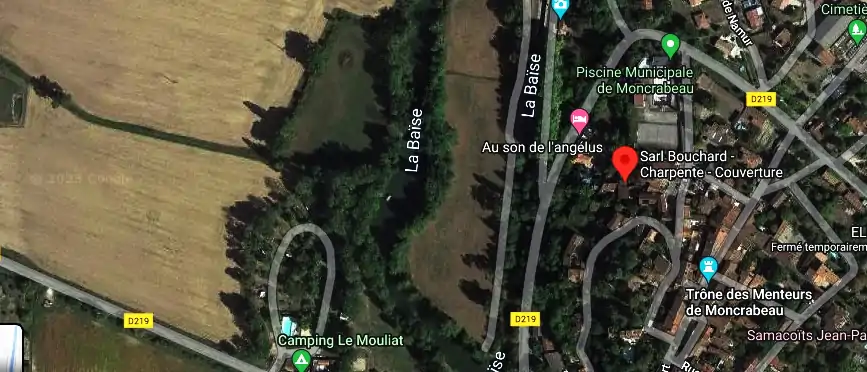Charpentier couvreur à Moncrabeau