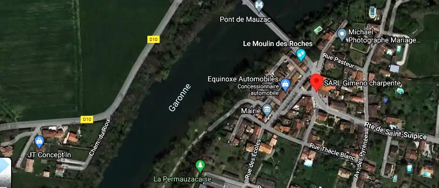 Charpentier couvreur à Mauzac