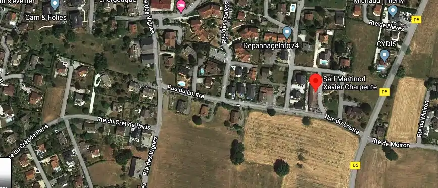 Charpentier couvreur à Villaz