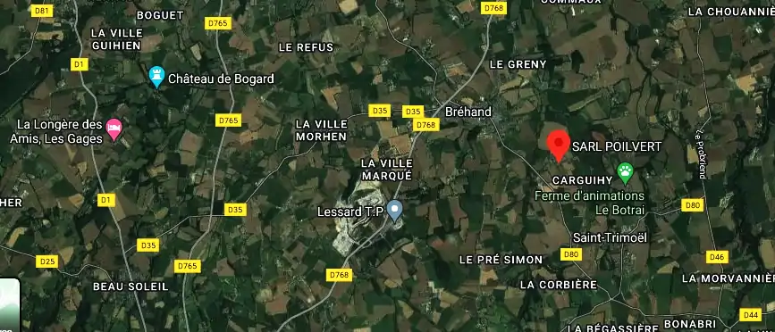 Charpentier couvreur à Bréhand