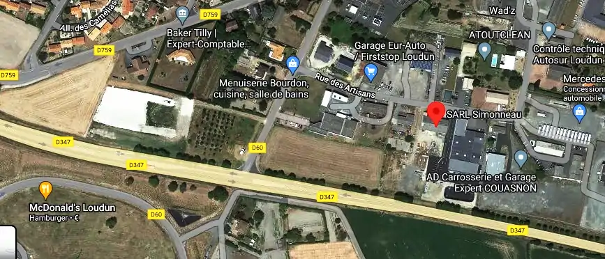 Charpentier couvreur à Loudun