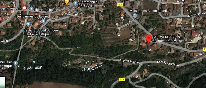Charpentier couvreur à Pélussin