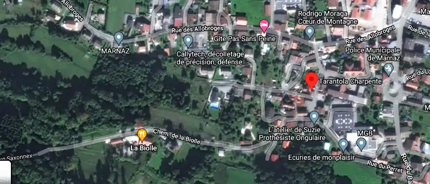 Charpentier couvreur à Marnaz