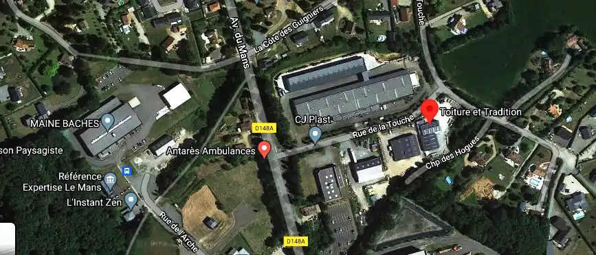 Charpentier couvreur à La Bazoge