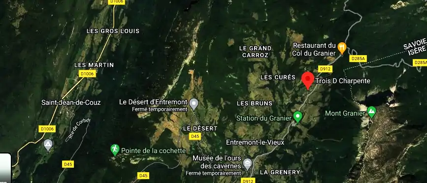 Charpentier couvreur à 73670 Entremont-le-Vieux